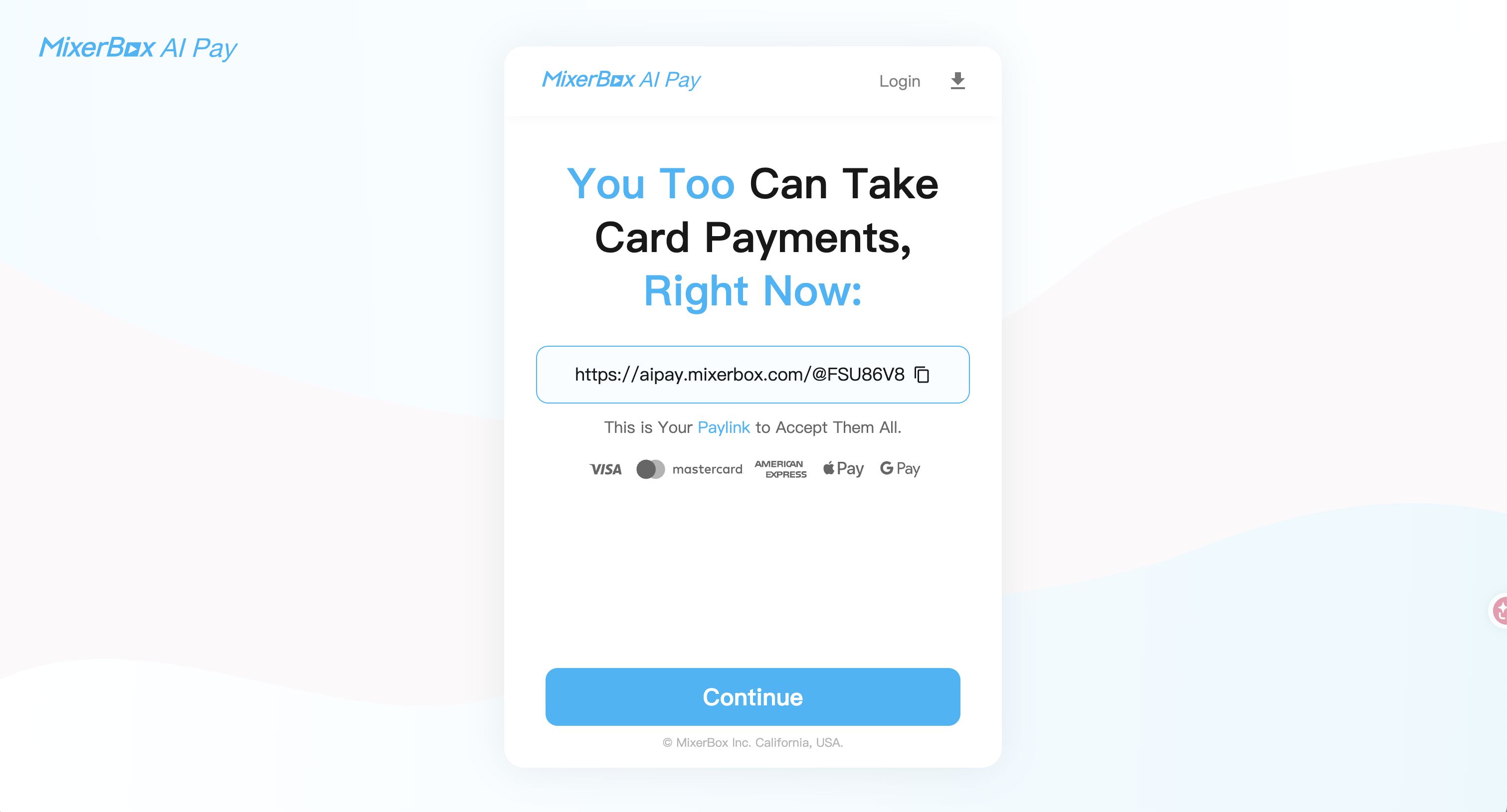 MixerBox Pay screenshot